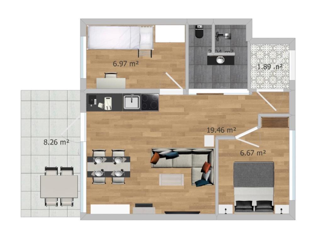 Apartment Zauberhaftes Stadthaus *